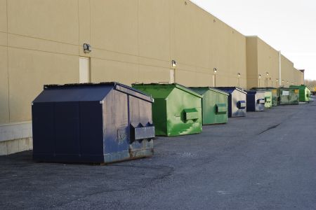 Dumpster pad cleaning